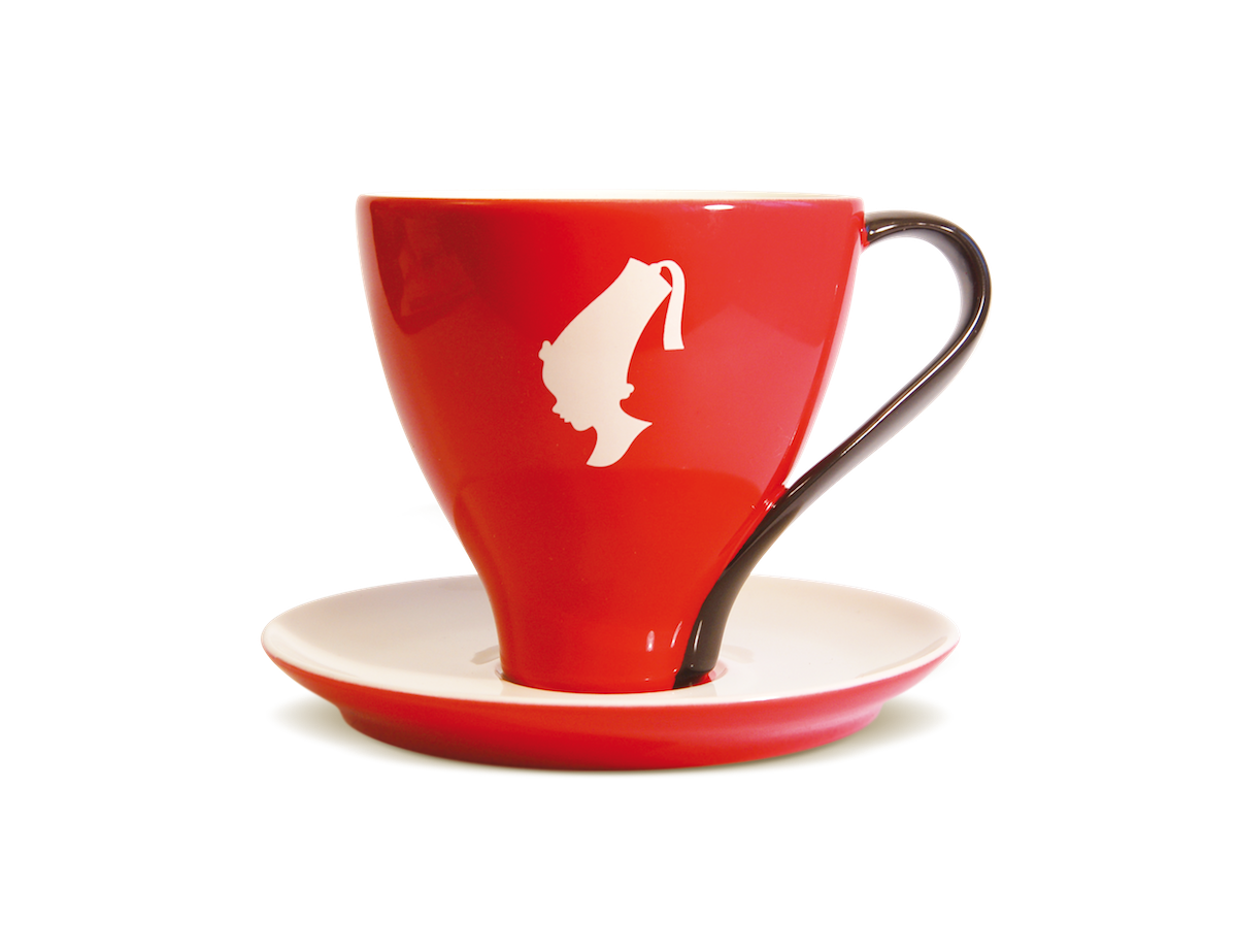 Skodelica za dolgo kavo Julius Meinl Trend Melange s krožnikom