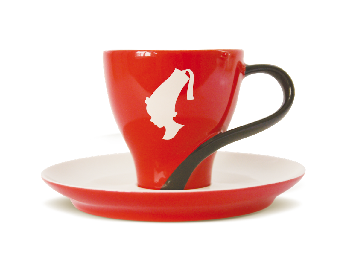 Skodelica za kratko kavo Julius Meinl Trend Espresso s krožnikom