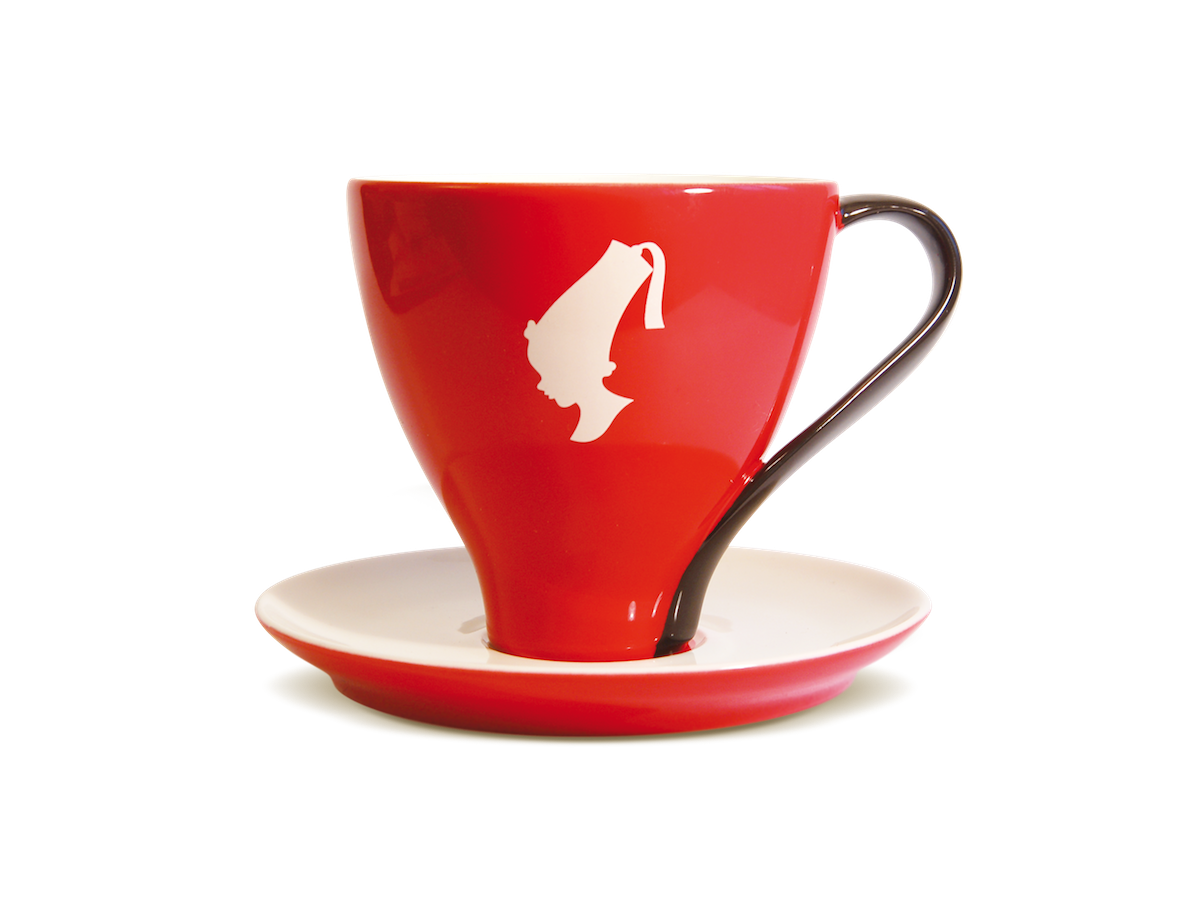 Skodelica za belo kavo Julius Meinl Trend Jumbo s krožnikom