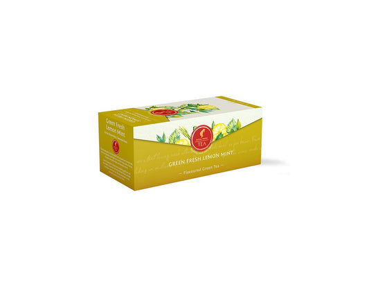 Julius Meinl čaj GREEN FRESH LEMON MINT 25 čajnih vrečk