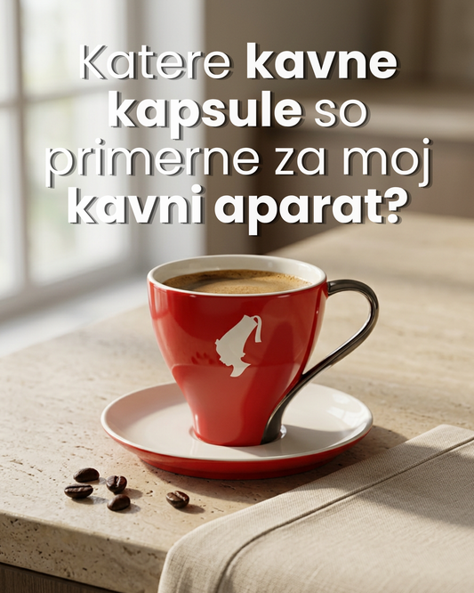 Katere kavne kapsule so primerne za moj kavni aparat?