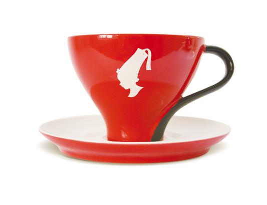 Skodelica za kavo za kapučino Julius Meinl Trend Jumbo s krožnikom