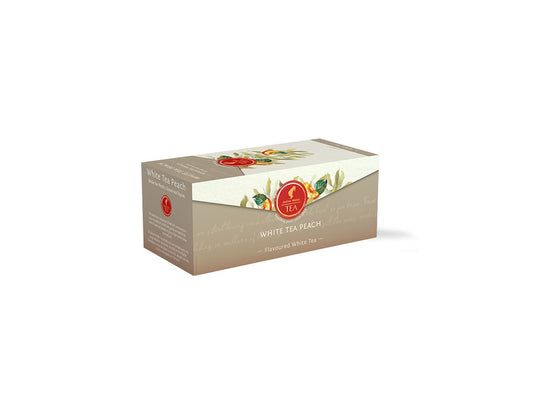 Julius Meinl čaj WHITE TEA PEACH 25 čajnih vrečk