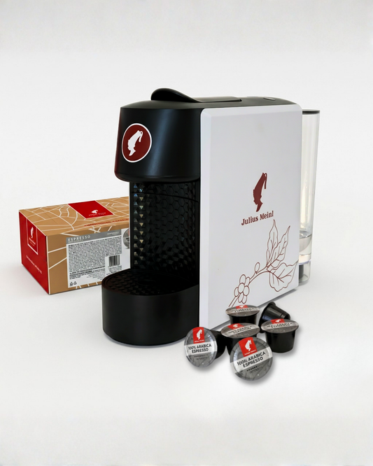 Akcijski paket Julius Meinl - kavni aparat Barista Mini + kavne kapsule Arabica Espresso