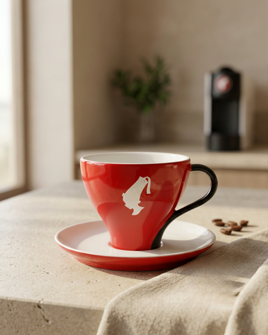 Skodelica za kavo za cappuccino Julius Meinl Trend Tea s krožnikom