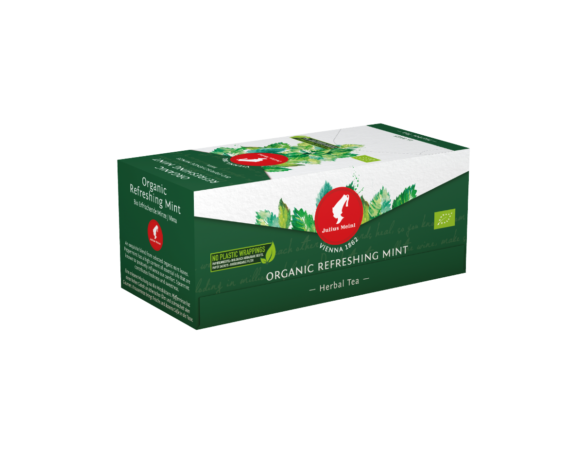 Julius Meinl čaj REFRESHING MINT 25 čajnih vrečk
