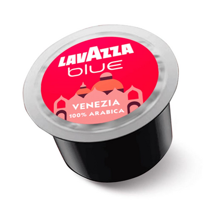 Lavazza Blue Venezia coffee capsule on a white background